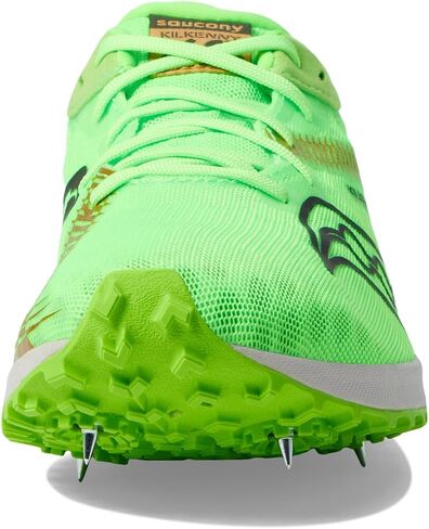 Saucony Women's Kilkenny XC 9 Spike Sneaker, Finch/White, 5 in Saudi Arabia