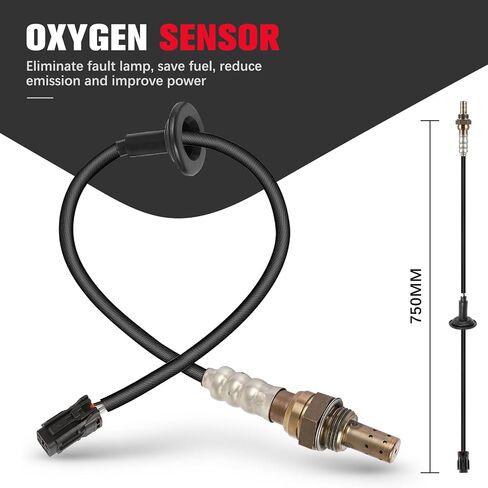 O2 Oxygen Sensor Downstream Compatible for Hyundai Santa Fe Sport 2013 2014 2015 2016 2.0L, 250-241146, 250241146, Heated Oxygen Sensor, 4-Pin Female Connector in Saudi Arabia