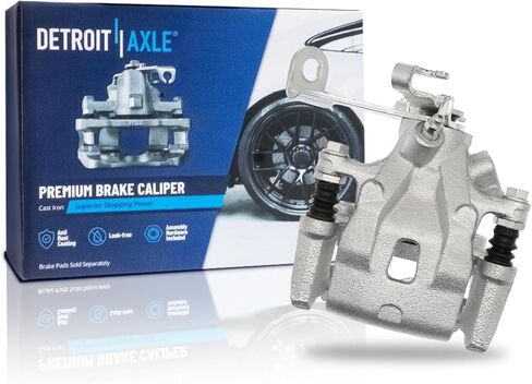 Detroit Axle - Rear Left Brake Caliper for 2013 2014 2015 Mazda CX-5 Driver Side Brake Caliper with Bracket Replacement in Saudi Arabia