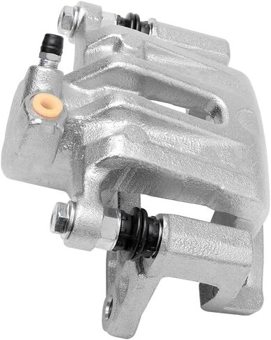 Detroit Axle - Rear Disc Calipers + Ceramic Brake Pads Replacement for 2008-2017 Chevrolet Equinox Captiva Sport GMC Terrain Saturn Vue - 6pc Set in Saudi Arabia