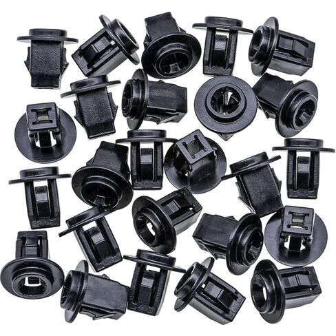 Rexka 25pcs Fender Liner Flare Retainer Nut Screw Grommet for Nissan Infiniti 76881-JG00A in Saudi Arabia