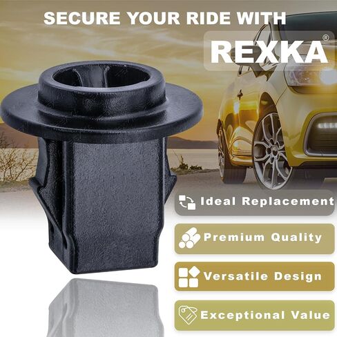 Rexka 25pcs Fender Liner Flare Retainer Nut Screw Grommet for Nissan Infiniti 76881-JG00A in Saudi Arabia