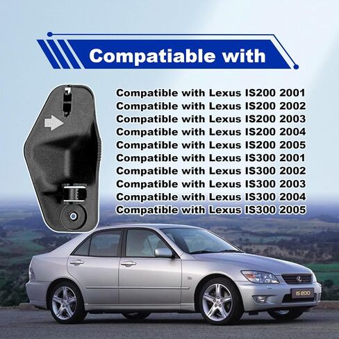 Hood Support Rod Clamp Holder Clip 53455-53010 Compatible with Lexus IS200 IS300 2001 2002 2003 2004 2005 Year in Saudi Arabia