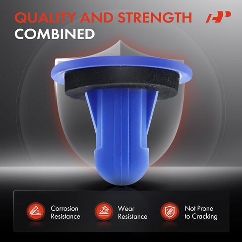 A-Premium 20PCS Nylon Tail Light Grommet Retainer Clips with Sealer Compatible with Honda Civic 2012-2015, Accord 2008-2012, HR-V HRV 2016-2023 & Acura ILX 2013-2022, RLX 2014-2017 - for 8mm Hole in Saudi Arabia