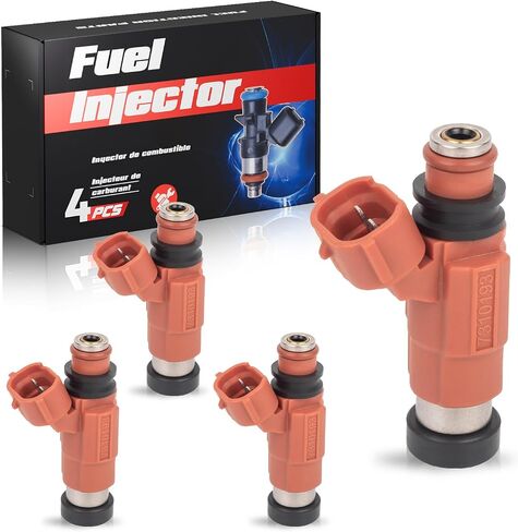 ENA 4 Holes Fuel Injectors Compatible with Chevrolet Tracker Suzuki Vitara 1999 2000 2001 2002 2003 l4 2.0L Gas Set of 4 Replacement for FJ344 1571065D00 91174472 in Saudi Arabia