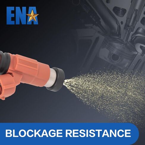 ENA 4 Holes Fuel Injectors Compatible with Chevrolet Tracker Suzuki Vitara 1999 2000 2001 2002 2003 l4 2.0L Gas Set of 4 Replacement for FJ344 1571065D00 91174472 in Saudi Arabia