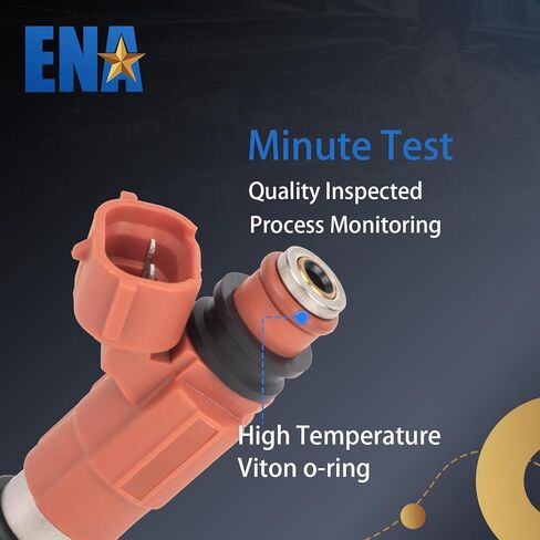 ENA 4 Holes Fuel Injectors Compatible with Chevrolet Tracker Suzuki Vitara 1999 2000 2001 2002 2003 l4 2.0L Gas Set of 4 Replacement for FJ344 1571065D00 91174472 in Saudi Arabia