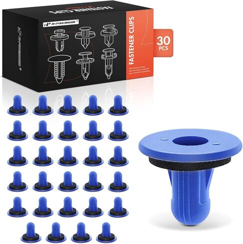 A-Premium 20PCS Nylon Tail Light Grommet Retainer Clips with Sealer Compatible with Honda Civic 2012-2015, Accord 2008-2012, HR-V HRV 2016-2023 & Acura ILX 2013-2022, RLX 2014-2017 - for 8mm Hole in Saudi Arabia
