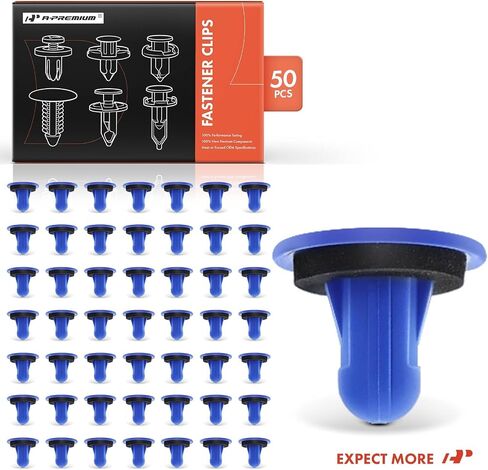 A-Premium 20PCS Nylon Tail Light Grommet Retainer Clips with Sealer Compatible with Honda Civic 2012-2015, Accord 2008-2012, HR-V HRV 2016-2023 & Acura ILX 2013-2022, RLX 2014-2017 - for 8mm Hole in Saudi Arabia