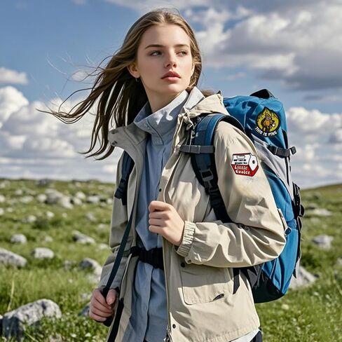 6PCS Funny Tactical Morale Patches with Hook and Loop, Embroidered Military Patch for Backpacks, Vests, Jackets, Lunch Bags, Hats, Dog Harness in Kuwait