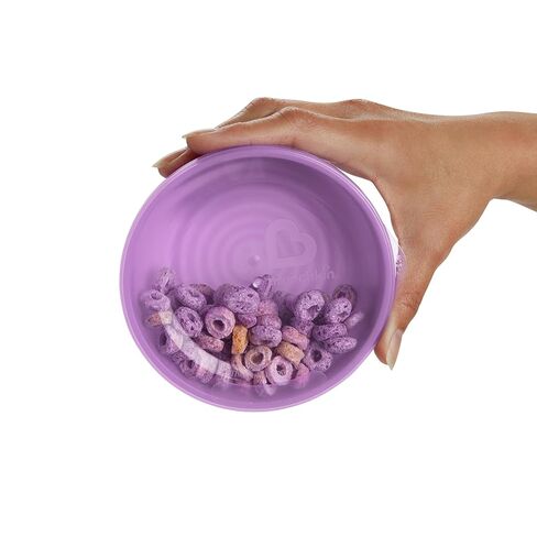 Munchkin® Love-a-Bowls™ 10 Piece Baby Feeding Set, Includes Bowls with Lids and Spoons, Multicolor & White Hot® Safety Baby Spoons, 4 Pack in Saudi Arabia