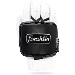 Franklin Sports Baseball Hand Guard - Adult Protective Hand Shield for Hitting - Lefty + Righty Hitters - Baseball + Softball Batting Hand Protector for Adults - Black - GX1 LT
