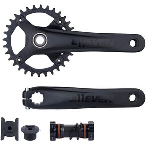 170 مللي متر دراجة كرانسيت 32T/34T/36T جوفاء متكاملة 104BCD سرعة واحدة مستديرة سلسلة كرانسيت مع قوس سفلي in Kuwait