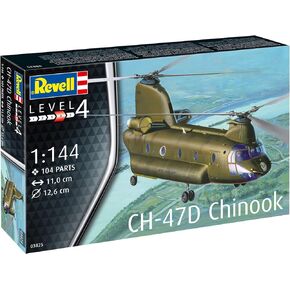 Revell 03825 CH-47D Chinook 1:144 Scale Unbuilt/Unpainted Plastic Model Kit
