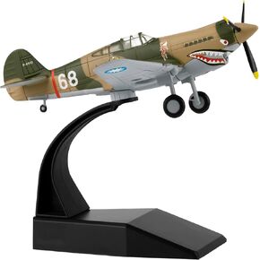 1:72 Military Model Plane P40-68 Warhawk Alloy Fighter Plane Model ,Model Airplane For Collection And Gift.