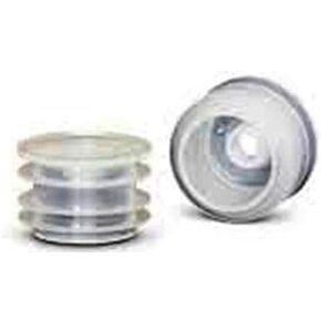 Orifice Reducers for Our 1 Ounce Graduated Oval Bottles 15 mm Neck Inside Diameter 17 mm Outside Diameter-Package of 10 Reducers