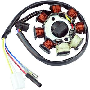 New Alternator Magneto Stator 8 coil 8 Pole 4-wire for Gy6 50cc AC ATV Scooter