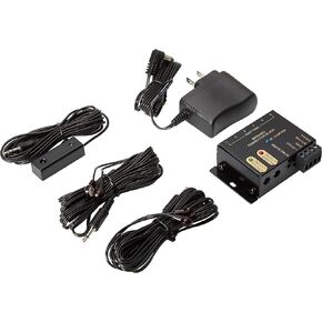 IR Repeater System - Hidden IR Control System for Home Theater Infrared Extender System Kit, Black