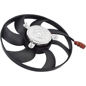 WFLNHB Radiator Cooling Fan Replacement for 2006-2012 Volkswagen Passat 2005-2014 Volkswagen Jetta 1K0959455ET Right