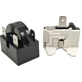 QP2-4.7 QP2-4R7 4.7 Ohm Refrigerator 3 Pin PTC Start/Starter Relay Refrigerator Overload Protector for Whirlpool Frgidaire Kenmore and Most Mini Fridges and Coolers