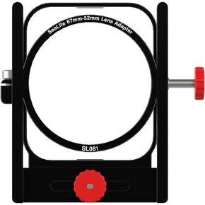 SEALIFE SL081 67mm-52mm Lens Adapter Designed for SeaLife SportDiver Housing Only - Allows for Easy Horizontal & Vertical Lens Movement Adjustments