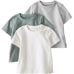 little planet by carter's Baby 3-Pack Tops Made with Organic Cotton