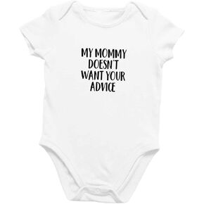 Printique Organic GOTS Certified Baby Onesie Unisex Bodysuit 0-18 months - For Mom in Kuwait
