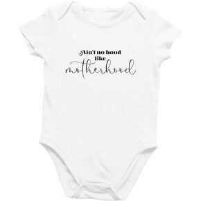 Printique Organic GOTS Certified Baby Onesie Unisex Bodysuit 0-18 months - For Mom