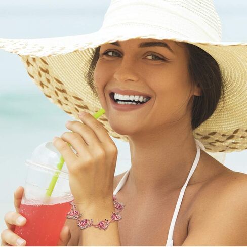 سوار مغناطيسي من كريستال فلامنغو الوردي مع علبة هدية in Kuwait