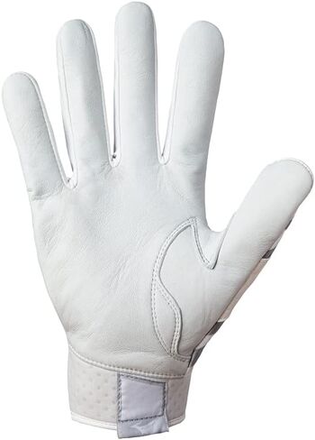 Mizuno B-303 Pro Adult Baseball Batting Gloves | Pair | Double Cabretta Leather Palm | AirMesh Inserts | QuikAdjust Wrist Tab in Saudi Arabia
