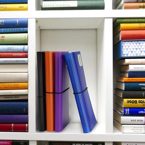 توسيع مجلدات الملفات 4 حزم، 7.1 بوصة 4.2 بوصة، مجلد ملف فاتورة منظم الإيصالات مع 12 جيبًا للقسائم والإيصالات والتذاكر، مقاوم للماء... in Kuwait