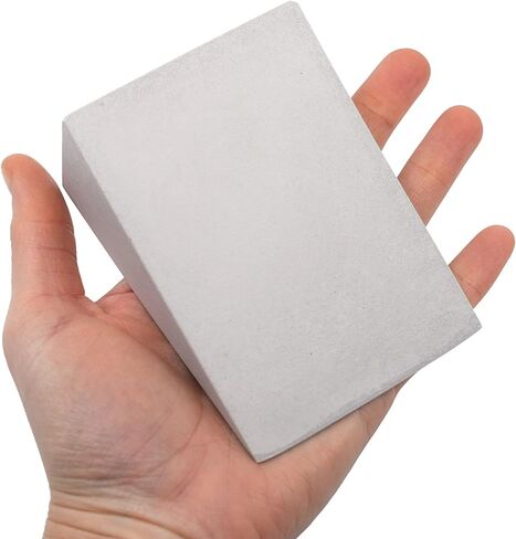 Teak Tuning Monument Series Concrete Fingerboard Medium Kicker Ramp Obstacle - 4" Long, 1.5" Tall - Ultra Premium, Super Durable Polymer Modified Concrete - Sterling Gray Colorway in Kuwait