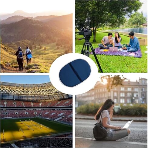 Mini Seat Cushion, Portable Seat Cushion Lightweight Foam Folding Mat, Non-Slip Seat Cushion Bleacher Stadium Seat Cushion for Outdoor Activities, Stadium, Picnic, Hiking, Mountaineering (Navy) in Saudi Arabia