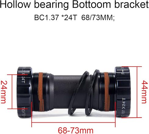 170 مللي متر دراجة كرانسيت 32T/34T/36T جوفاء متكاملة 104BCD سرعة واحدة مستديرة سلسلة كرانسيت مع قوس سفلي in Kuwait