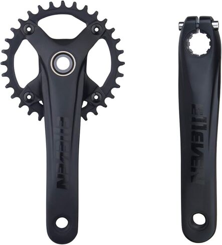 170 مللي متر دراجة كرانسيت 32T/34T/36T جوفاء متكاملة 104BCD سرعة واحدة مستديرة سلسلة كرانسيت مع قوس سفلي in Kuwait