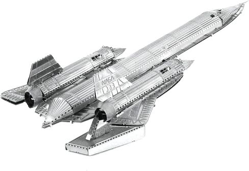 Metal Earth SR-71 Blackbird Airplane 3D Metal Model Kit Fascinations in Saudi Arabia