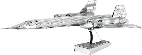 Metal Earth SR-71 Blackbird Airplane 3D Metal Model Kit Fascinations in Saudi Arabia