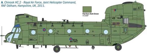 إيتاليري 2779 شينوك HC.1/Ch-47D، 1:48 in Saudi Arabia