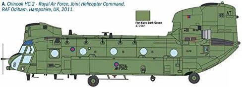 إيتاليري 2779 شينوك HC.1/Ch-47D، 1:48 in Saudi Arabia