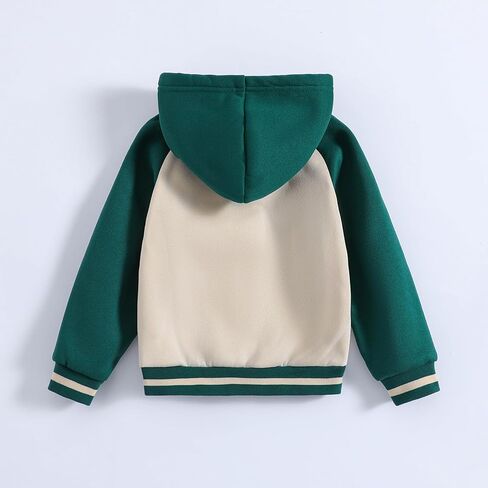 Varsity Baseball Jackets Fashionable Lightweight Jackets for Toddlers Boys Girls Varsity Jacket Casual School Coats in Saudi Arabia