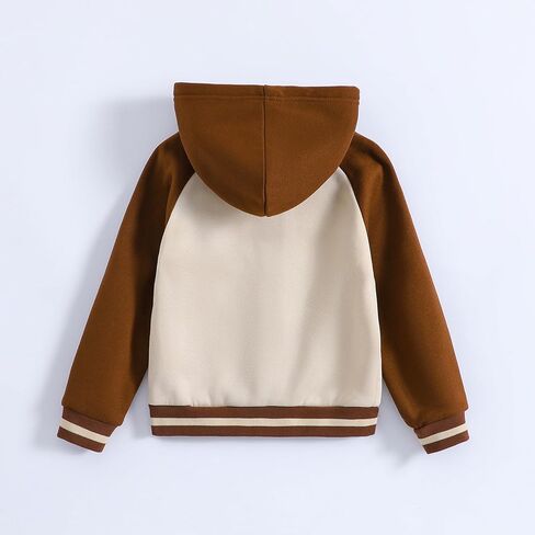 Varsity Baseball Jackets Fashionable Lightweight Jackets for Toddlers Boys Girls Varsity Jacket Casual School Coats in Saudi Arabia
