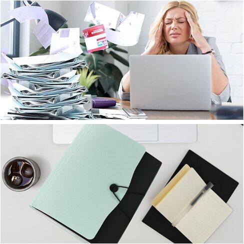 13 Pocket Expanding File Folder,Portfolio Accordion File Organizer,A4 Letter Size,1 Pack Paper Document Receipt Folder for Student, Home, Office and Travel in Saudi Arabia