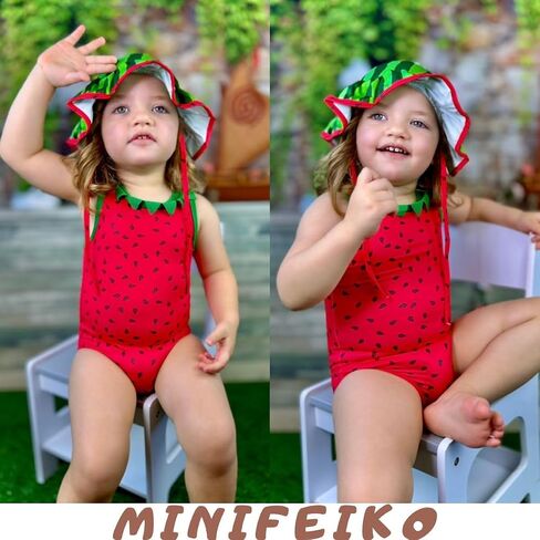 Baby Girls Fruit Swimsuit in Saudi Arabia
