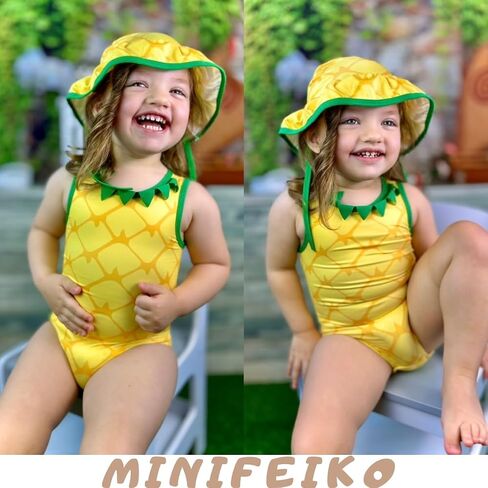 Baby Girls Fruit Swimsuit in Saudi Arabia