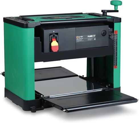 （Updated Model）Kayrain 13IN Power Benchtop Planer with HSS Double-sided Use Blades Electric Thickness Planer 15A 2000W Powerful Motor Wood Planers for Woodworking in Saudi Arabia