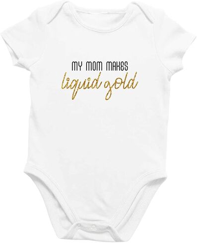 Printique Organic GOTS Certified Baby Onesie Unisex Bodysuit 0-18 months - For Mom in Saudi Arabia