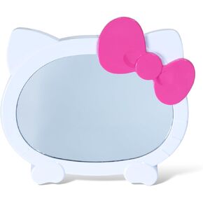 HandyCute® Hello Kitty Makeup Mirror ، هدية لها/نساء ، هدية صديقة ، مرآة الغرور ، مرآة مكتب ، Kitty Cat Shape-Kawaii ، هدية عيد ميلاد لعشاق Hello Kitty in Saudi Arabia