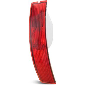 Red Left Rear Bumper Trim Reflector Lights Replacement, Driver Side Taillights Brake Lamp without Bulb, Fit for Volvo XC90 2007-2014, Replace 31213647 31111185 in Kuwait