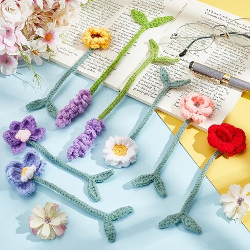 ORIGACH Valentine's Day Crochet Kit for Beginner Adults, 2 Set Starter Crochet Valentine's Day Love Gnome Kit with Step by Step Video Tutorial, Instruction, Yarn, Hook, Accessories in Kuwait