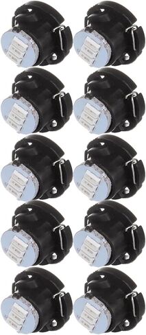 Cciyu Qty (10) Green T5/T4.7 Neo Wedge 3 SMD LED LED Cluster A/C LID LIGH DASH LAMPS 12V in Saudi Arabia